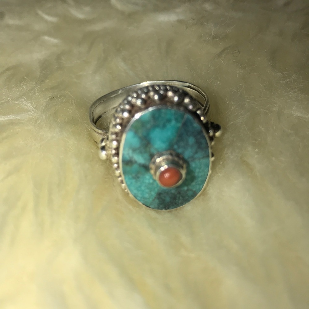 Turquoise Sterling Silver Ring